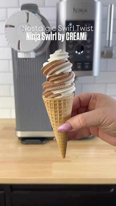 #sponsoredbyninja 🍦Ninja Swirl by CREAMi @NinjaKitchenUS 🔗in bio #ninjacreami #ninjaswirl