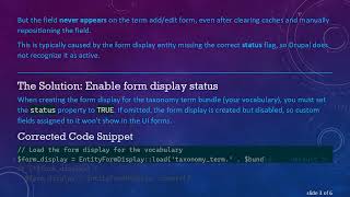 How to Programmatically Create a Vocabulary with a Custom Field in Drupal 11