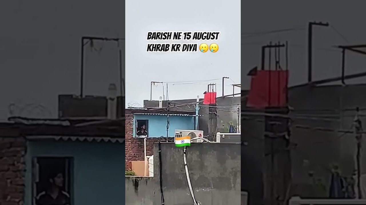 baarish ne 15 August kharab kar diya 🌧️#shorts #shortsfeed #trending #baarish #15august #kiteflying