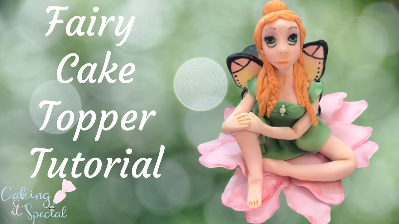 How to make a flower fairy cake topper - Cake Journal