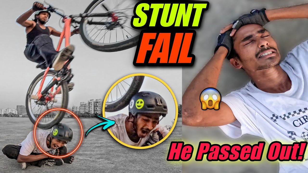 This CYCLE STUNT Went HORRIBLY Wrong!