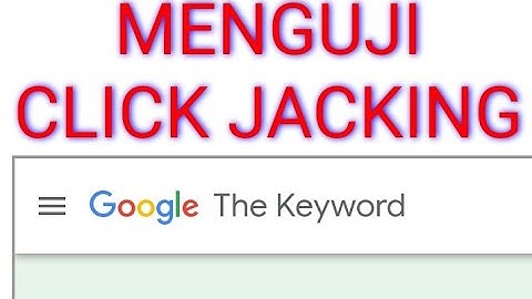 Bug ClickJacking In Subdo Google