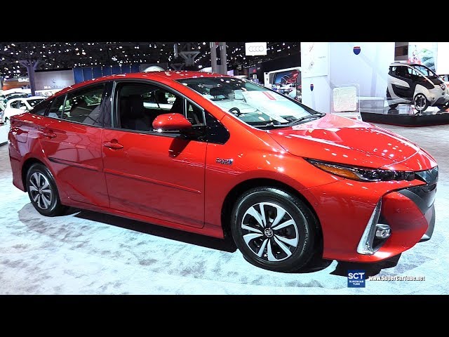 2018 Toyota Prius Prime Hybrid Exterior And Interior Walkaround 2017 New York Auto Show You