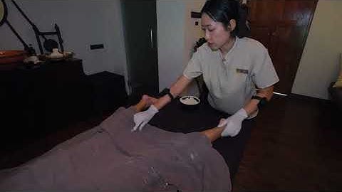 ASMR: The Most Relaxing Thai Full Body Siamese Rose Honey Scrub and Massage