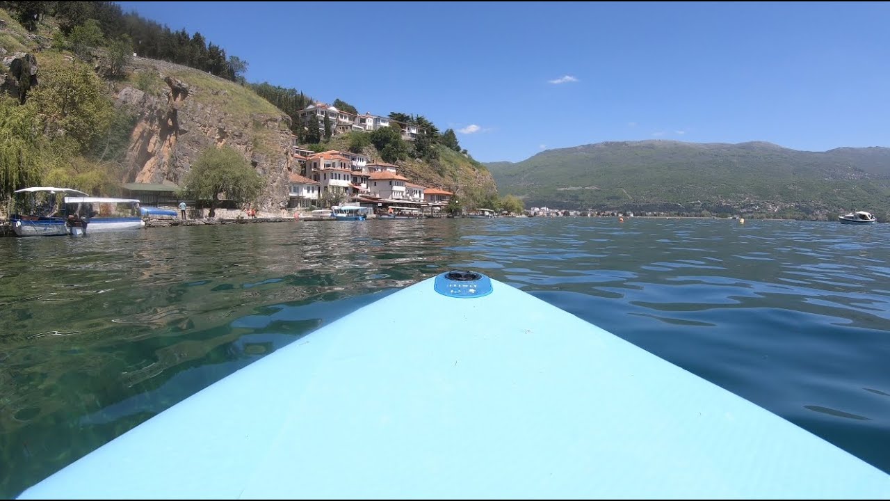 Stand Up Paddle Boarding - Lake Ohrid (Kaneo)