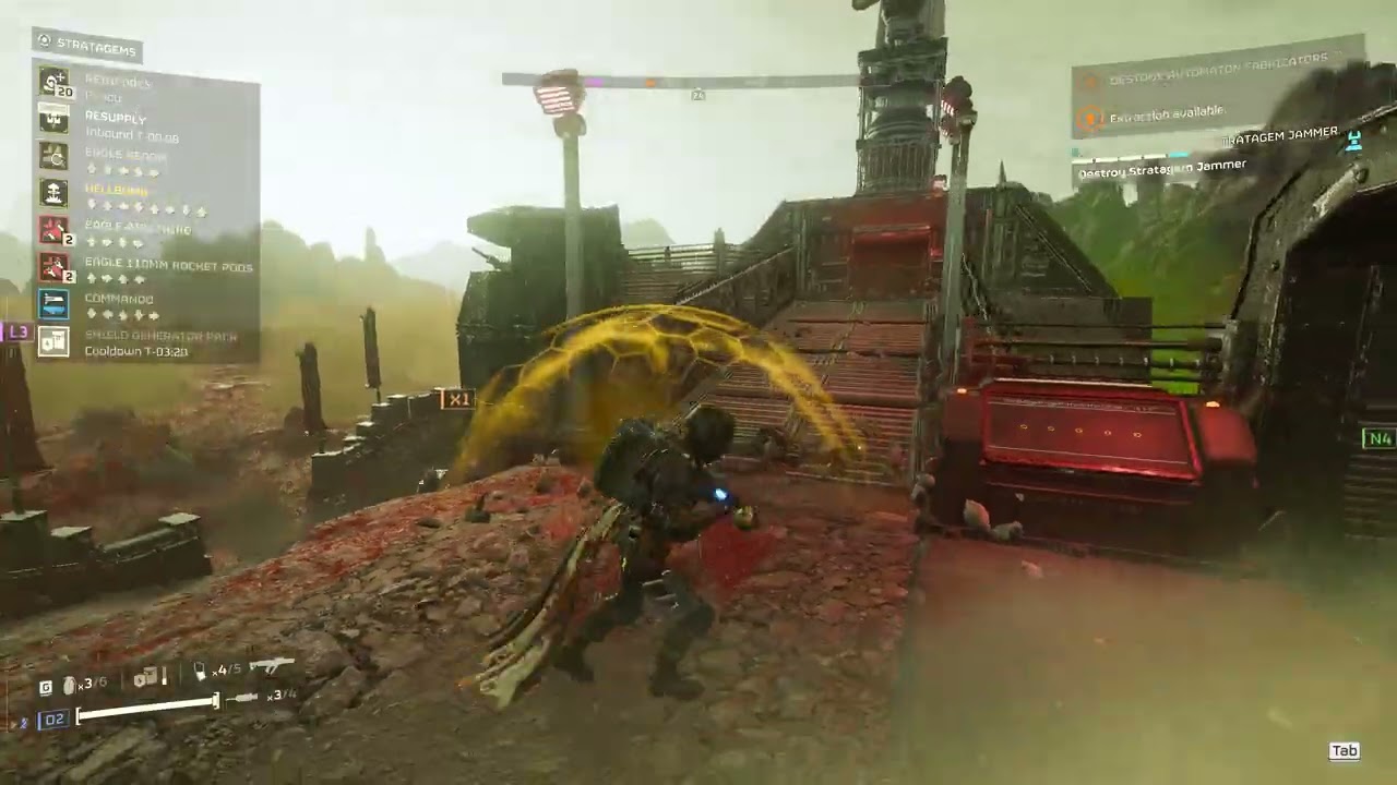 HELLDIVERS 2 - Automaton Front Gameplay
