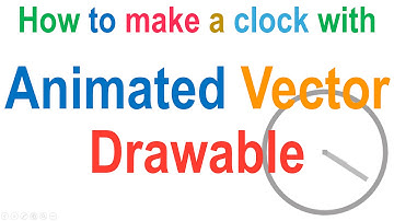 247 Animated Vector Drawable Example Android |