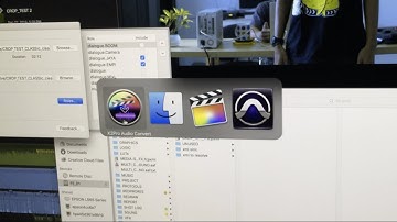 FCPX workflow to ProTools