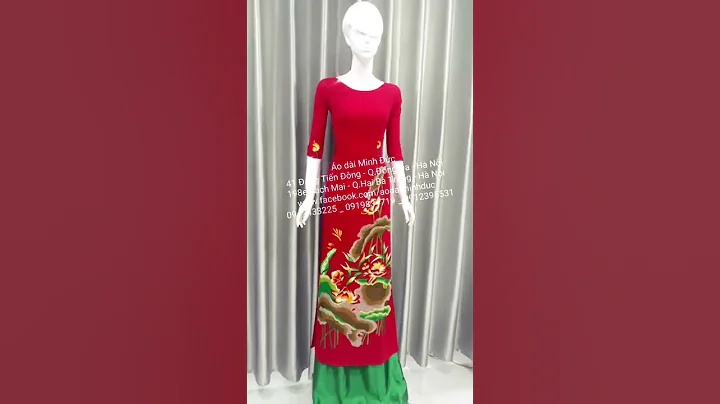 Mẫu áo dài rẻ đẹp độc lạ