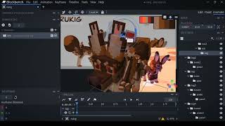 BLOCKBENCH MOLANG ANIMATION TUTORIAL FOR QUADRUPED CHARACTERS!!!