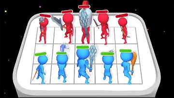 Merge Stickman Battle 3D game in MAX LEVEL ⭐ Merge Simulator Battles