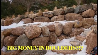 HOW MUCH PROFIT ON A $30K BOULDER WALL PROJECT?!?