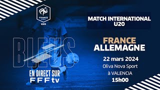 U20 : France - Allemagne (1-3) en replay