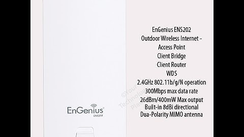 How to Setup Client Router Engenius ENS202