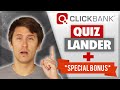 Clickbank *QUIZ* Landing Page Step-by-Step Tutorial (Using ClickFunnels)