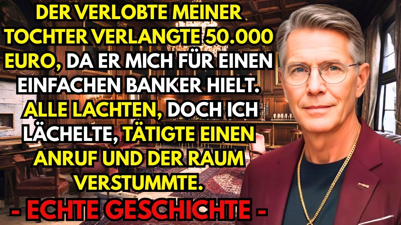 Ihr Verlobter forderte „50.000 € oder keine Hochzeit“. Also sperrte ich sein Konto bei MEINER Bank.