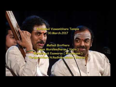 Malladi Brothers - Kottakkal Viswambhara Temple 30.March.2017