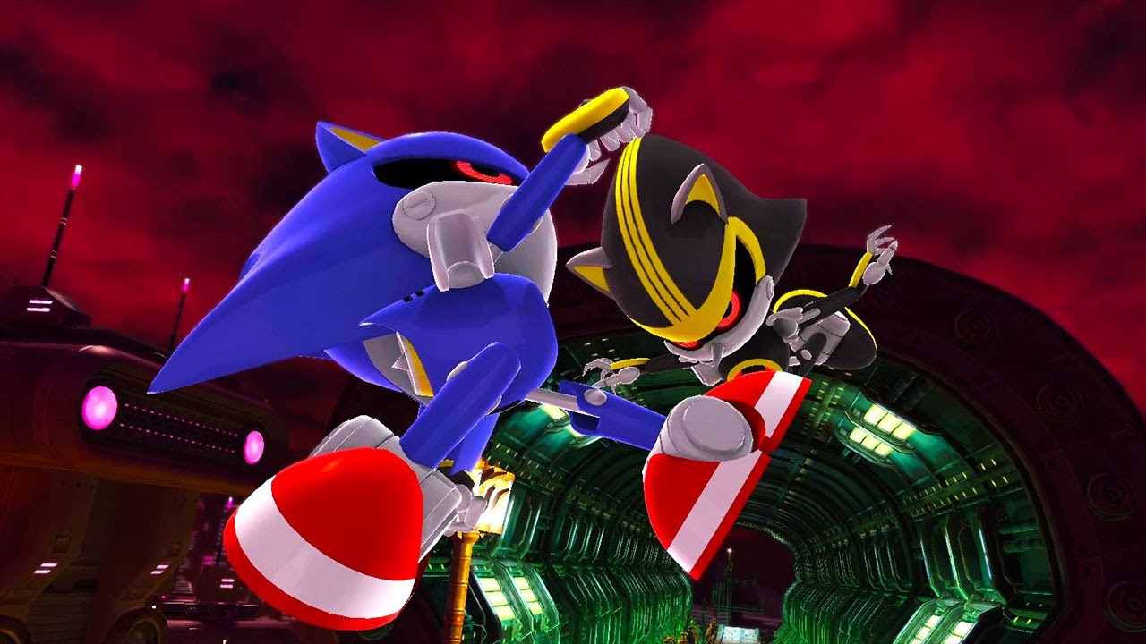 Metal Sonic Vs. Metal Sonic  BOSS FIGHT - YouTube