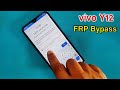 Vivo Y12/Y15 (PDF 1904) Bypass Google Account | Remove FRP Without PC