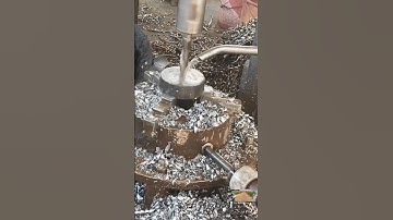 🧨🧨🧨:Iron lathe #video #cnc #machine #automobile #duet