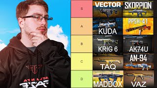 CALL OF DUTY WEAPONS TIER LIST! | ATL FAZE X THE FLANK