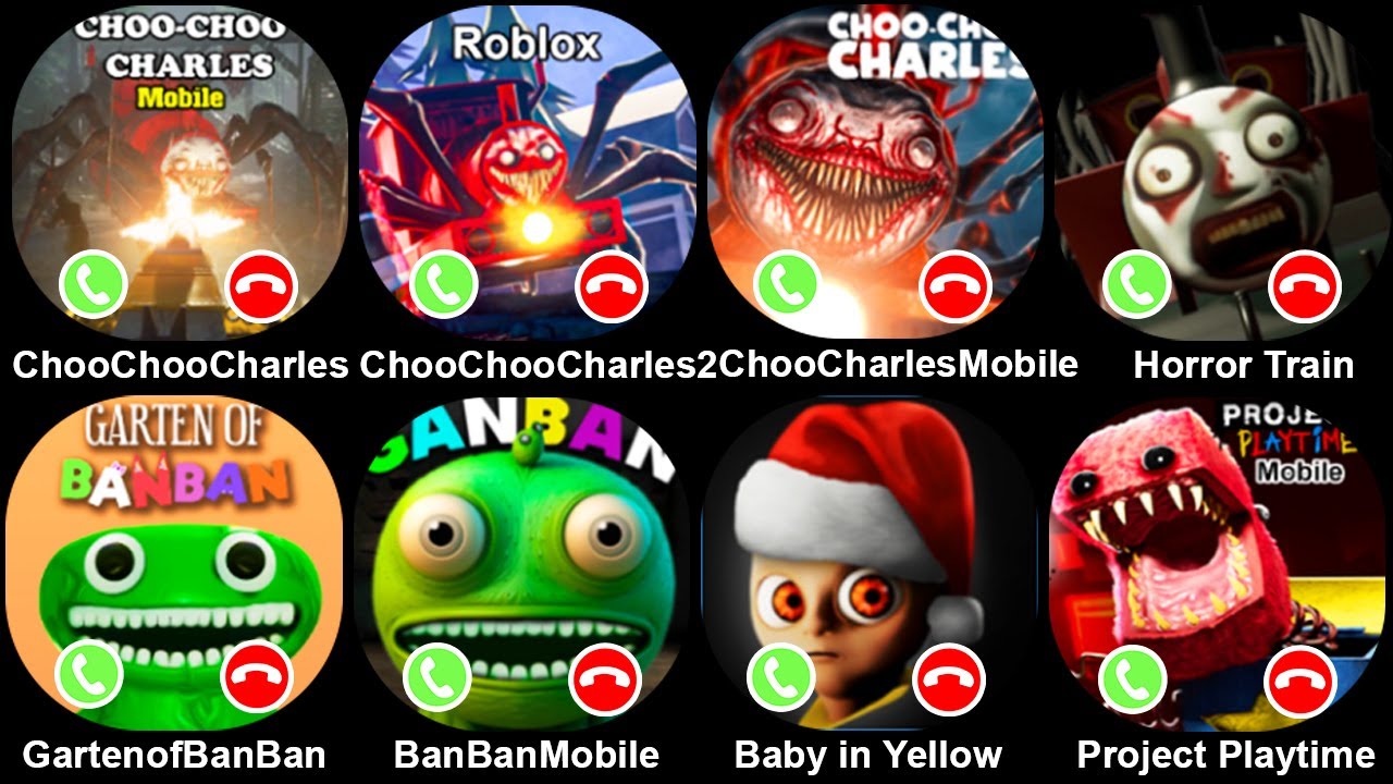 Choo-Choo Charles Mommy 3,Scary Choo Choo Charles,Garten Of Banban 3 Mobile,Garten  Banban 2 Mobile 