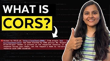 How To Solve CORS Error? Learn CORS in 6 mins
