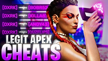 I Tried Apex Cheats in Ranked… (DXRK Build Is Actually Crazy)