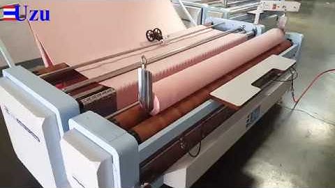 UZ-F28RK-AS  Knit Fabric Rewinding Machine with Cradle.