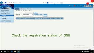 How to configure the ONU registration mode on VSOL OLT