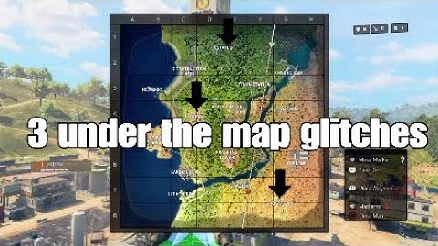 3 under the map glitches [blackout]