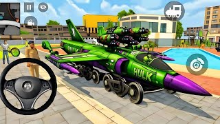 🕷️Hulk Train Super Jet & Squid , Spider 3D Game🤩Indian Thift Auto Simulator🤑Purchase Lot's of Goku screenshot 1