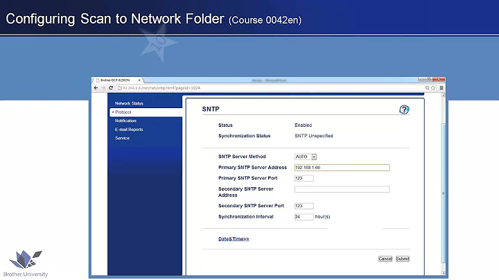 Use and Configure Scan to Network Folder