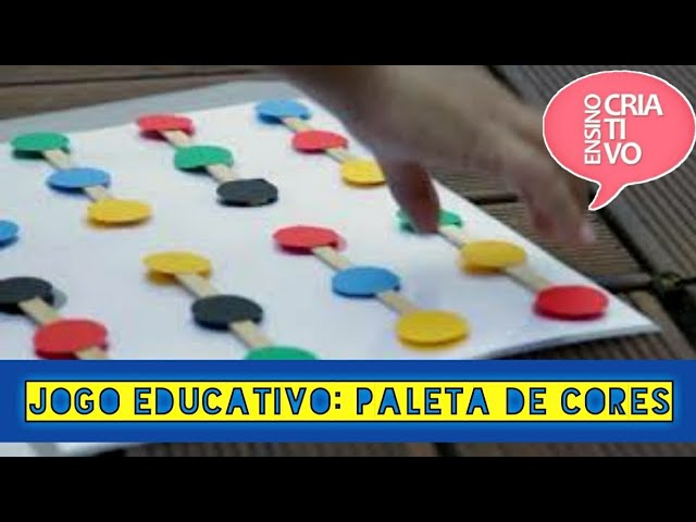 Jogo Aprendendo as Cores Inglês Português Play Doh - Fun - Jogos