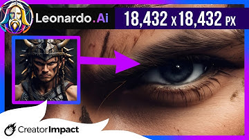 How to upscale Leonardo AI Art for MAX Resolution!