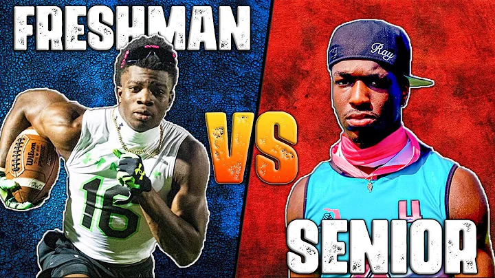 1st Team ALL-American FRESHMAN WR VS  Georgia Commit SENIOR WR