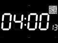4 Minute Visual Countdown Timer| Simple Countdown⏰