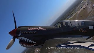 What it's like to fly the Curtiss P-40 Warhawk