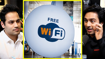 Is Using Airport Free Wifi Safe? - Can You be Hacked? - Saket Modi | Raj Shamani Clips