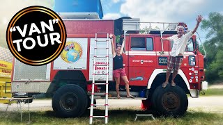 🚒 12 AÑOS en un CAMIÓN DE BOMBEROS CAMPER