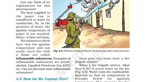 How Do We Control Fire? NCERT Science Class 8th Chapter 4 Combustion and Flame #newvideo #ncert