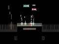 ACHE/ŹOOĻ (アイドリッシュセブン)ピアノソロ#shorts