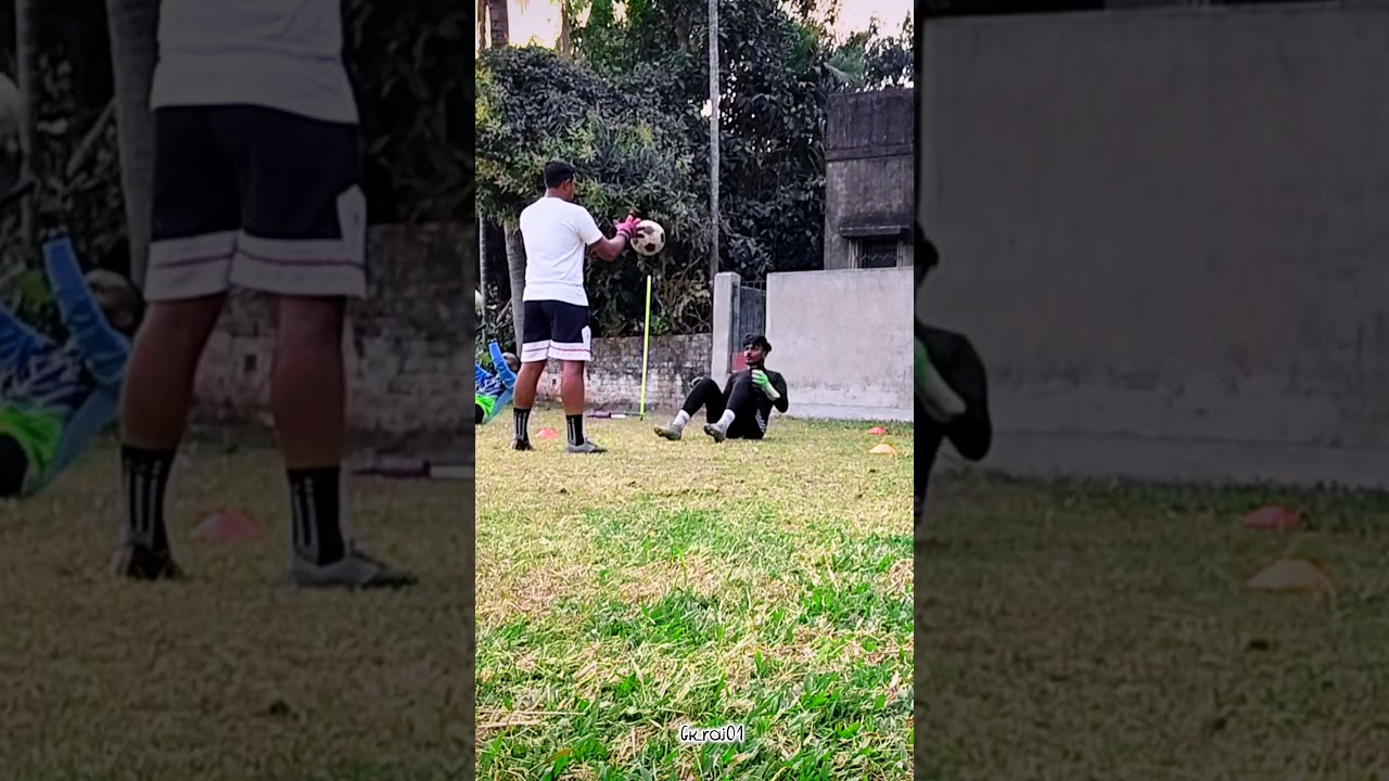 Goalkeepers warmup practice ⚽🥅🧤