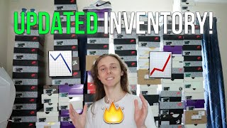 UPDATED SNEAKER RESELL INVENTORY SUMMER 2024! (PAIRS IM HOLDING RIGHT NOW)