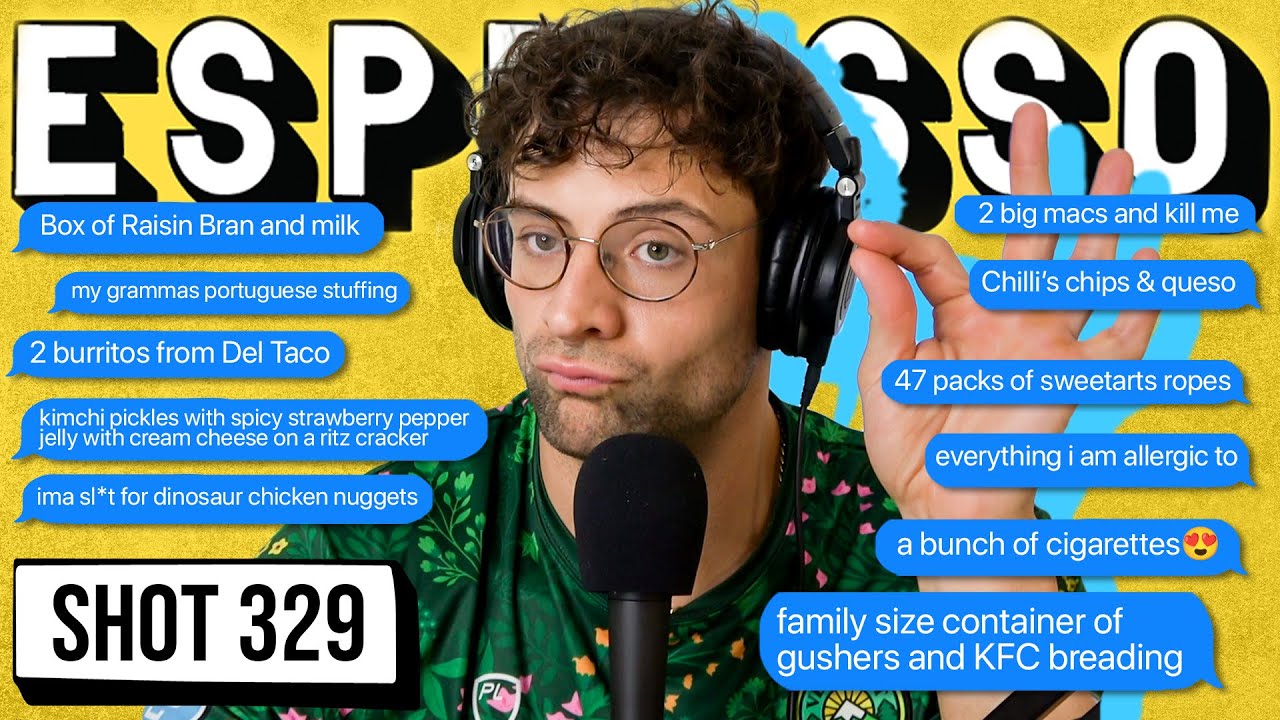 what's your ACTUAL last meal? | SHOT 329 Espresso pod w/ Benedict Polizzi