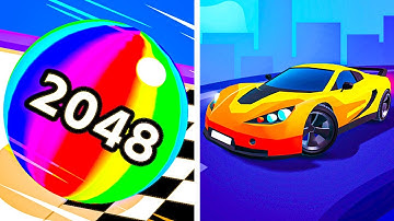 Ball Run 2048 vs Race Master 3D🍅🥝🍅Walkthrough Max Gameplay RH3522