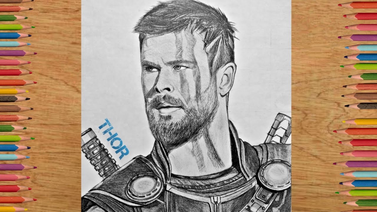 Thunderstruck by Art Learn How to Draw Thor from the MCU