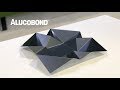 Alucobond bowl  folding instructions