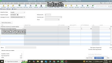 016 - How to Adjust Inventory in QuickBooks (Online & Desktop)