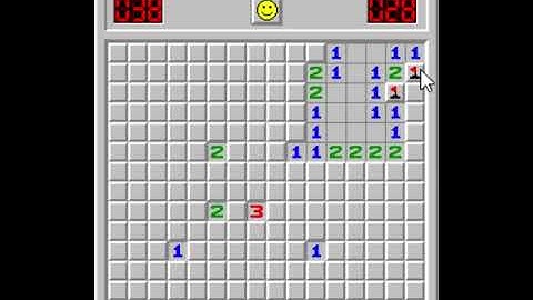 Playing Minesweeper until I win (part 1)